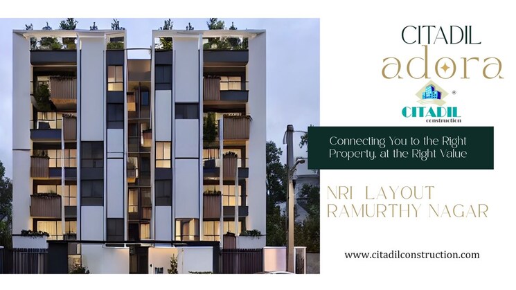 Exterior View, kalyan nagar 3 Bedroom 1275 Sq.Ft. Apartment In Kalyan Nagar Bangalore 9916160