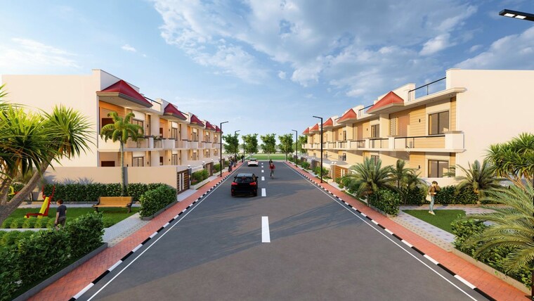 Exterior View, deva road 3 Bedroom 1850 Sq.Ft. Independent House In Deva Road Lucknow 9916385