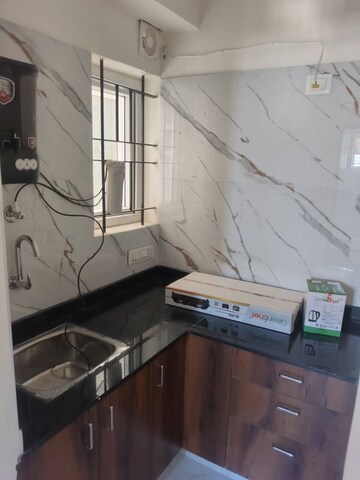 Kitchen in 1 BHK Apartment at S V Residency Bellandur, Bellandur – for Rent