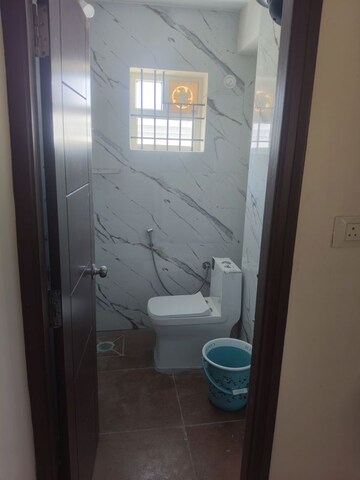 Bathroom in 1 BHK Apartment at S V Residency Bellandur, Bellandur – for Rent