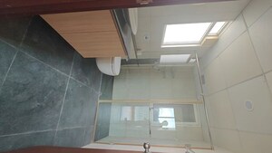 Washroom in 4 BHK Apartment at Hoysala Landmark, Sanjay Nagar – for Rent