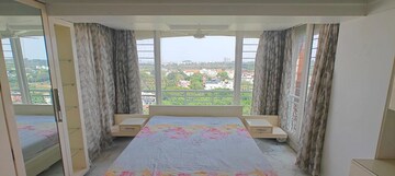 Bedroom in 4 BHK Apartment at Hoysala Landmark, Sanjay Nagar – for Rent