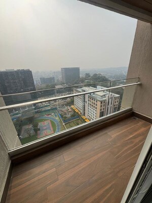 Balcony in 3 BHK Apartment at LnT Elixir Reserve, Powai – for Sale