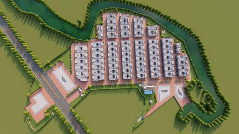 Master Plan, katara hills 3 Bedroom 1450 Sq.Ft. Villa In Katara Hills Bhopal 9916765