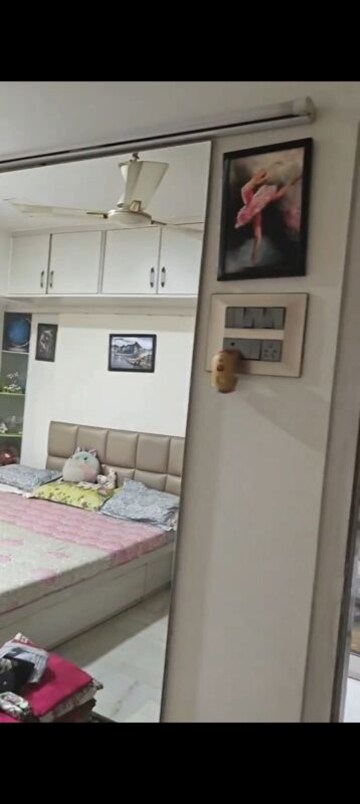 Balcony in 2 BHK Apartment at Vasant Valley Ivy Tower, Malad East – for Rent