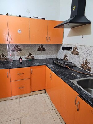 Kitchen in 2 BHK Builder Floor at Saket – for Rent