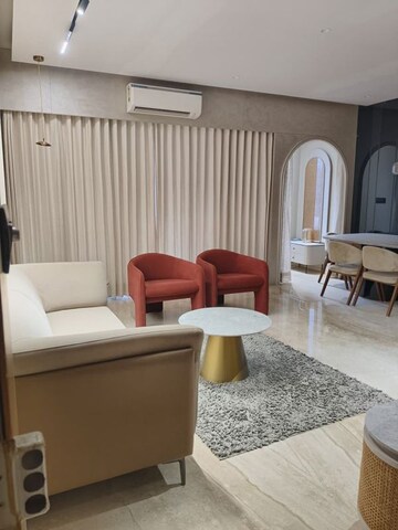 Living Room in 3 BHK Apartment at Jagatpur – for Sale