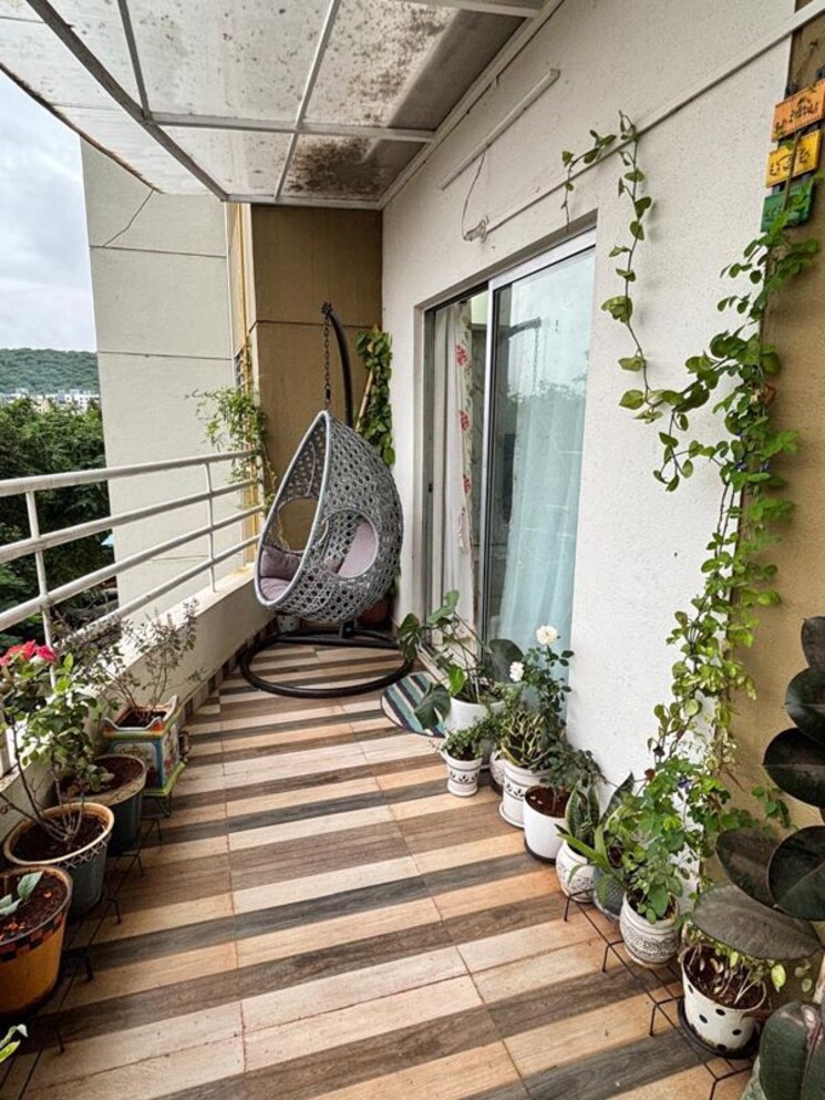 Balcony, pashan 2 Bedroom 1000 Sq.Ft. Apartment In Pashan Pune 9917007