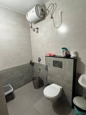 Bathroom in 2 BHK Apartment at Pashan – for Rent