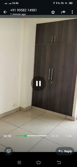 Bathroom in 3 BHK Apartment at Panchsheel Greens, Sector 16 Greater Noida – for Rent