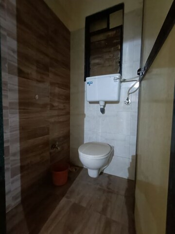 Bathroom in 1 BHK Apartment at Radhey Residency 2, New Panvel – for Sale