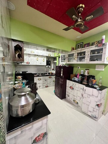 Kitchen in 2 BHK Apartment at Shreepad Savitri Audumbar, Dhayari – for Sale