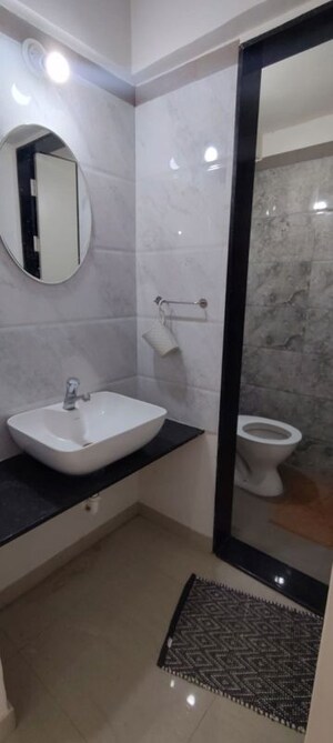 Bathroom in 1 BHK Apartment at Pandit Javdekar Red Earth, Pirangut – for Rent