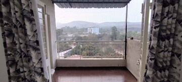 Balcony in 1 BHK Apartment at Pandit Javdekar Red Earth, Pirangut – for Rent
