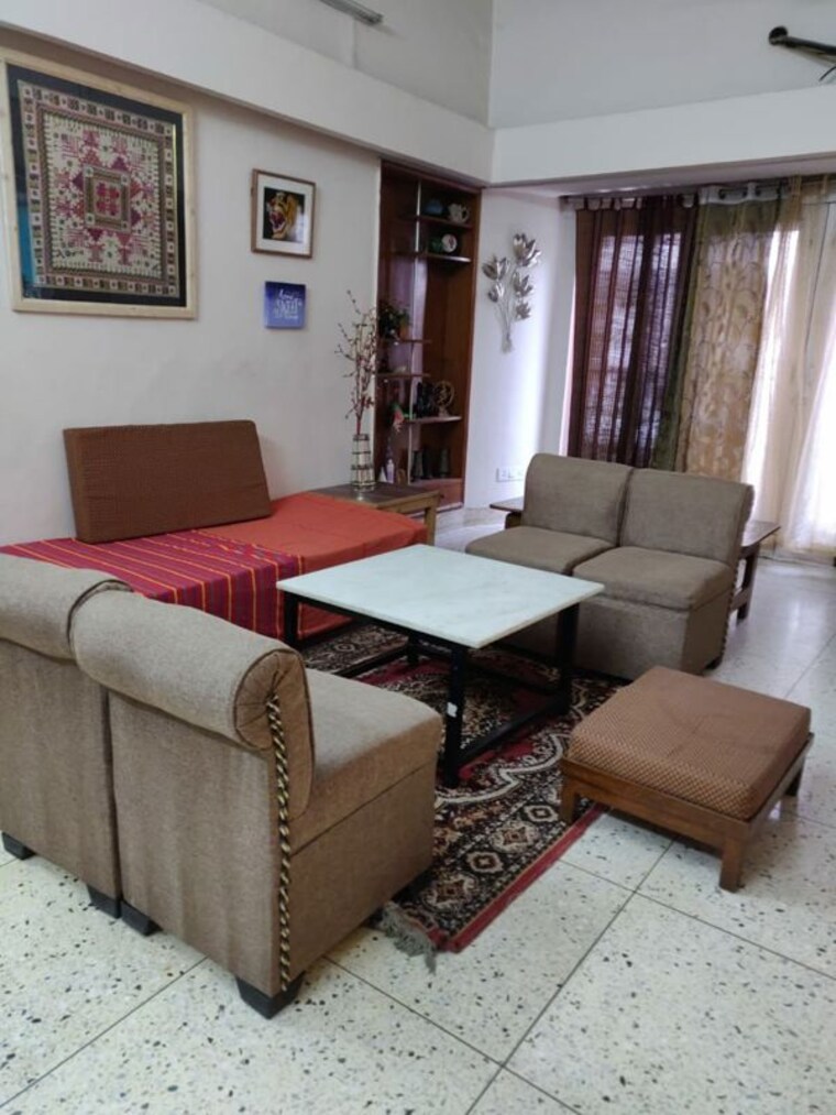 Living Room, east of kailash 1 Bedroom 100 Sq.Ft. Builder Floor In East Of Kailash Delhi 9917202