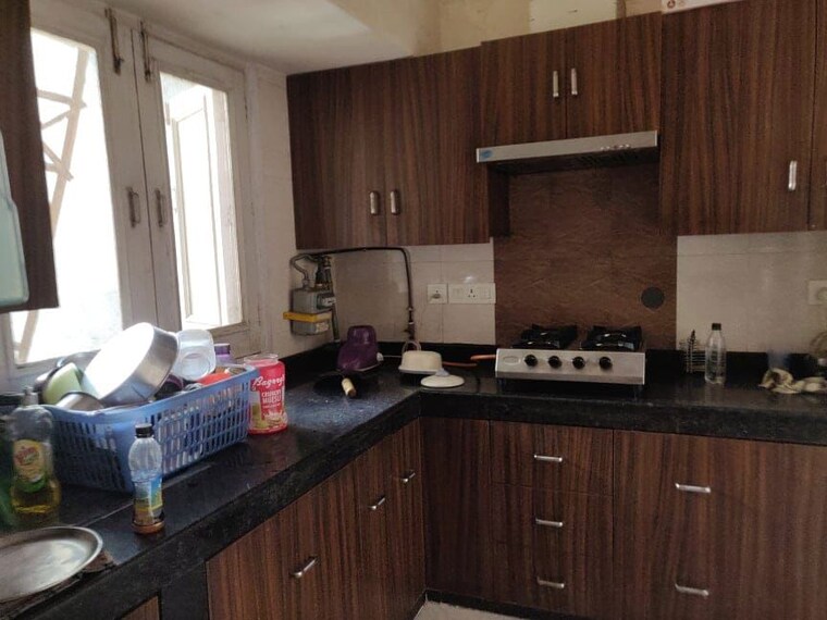 Kitchen, east of kailash 1 Bedroom 100 Sq.Ft. Builder Floor In East Of Kailash Delhi 9917202