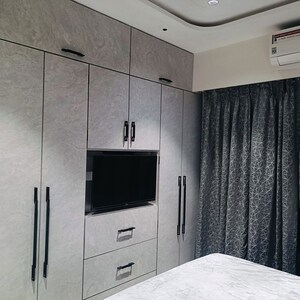 Bathroom in 3 BHK Apartment at Ansal Whispering Meadows, Mulund West – for Rent