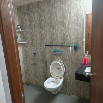 Bathroom in 3 BHK Apartment at Shapoorji Pallonji Joyville Gurgaon, Sector 102a – for Rent