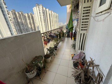 Balcony in 3 BHK Apartment at Arihant Arden, Sector 1 Greater Noida – for Rent