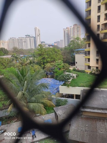 Balcony in 3 BHK Apartment at Mulund West – for Rent
