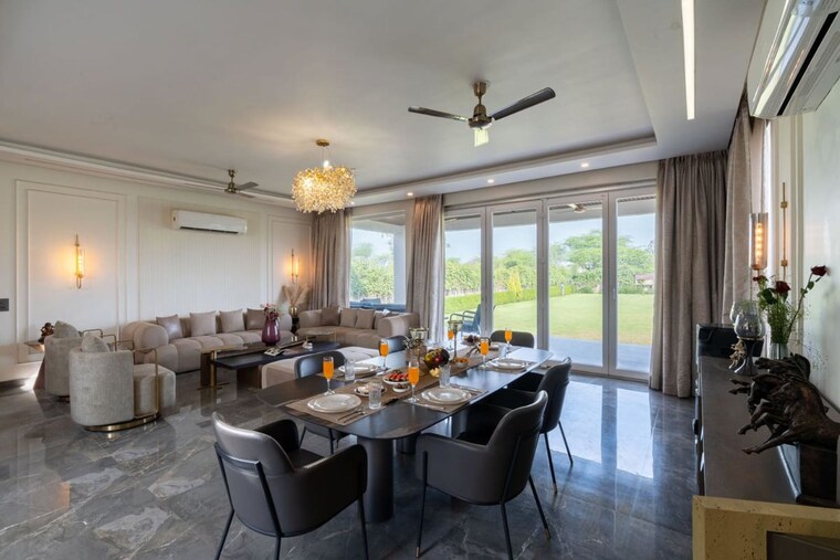 Master Bedroom, chd-resortico 3 Bedroom 2030 Sq.Ft. Villa In Sohna Sector 34 Gurgaon 9917435