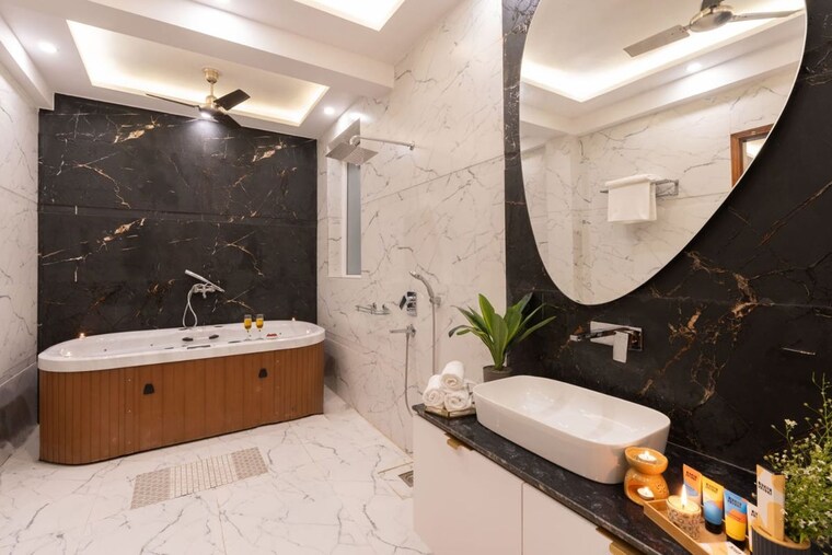 Master Bedroom, chd-resortico 3 Bedroom 2030 Sq.Ft. Villa In Sohna Sector 34 Gurgaon 9917435