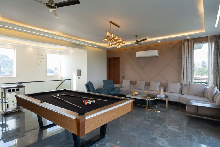 Kitchen, chd-resortico 3 Bedroom 2030 Sq.Ft. Villa In Sohna Sector 34 Gurgaon 9917435