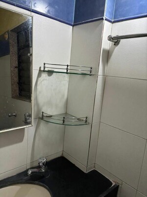 Bathroom in 2 BHK Apartment at Sun City Mercury, Powai – for Rent