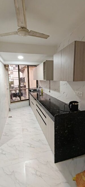 Kitchen in 3 BHK Apartment at Vithaldas Nagar – for Rent