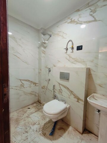 Bathroom in 3 BHK Builder Floor at Saket – for Rent