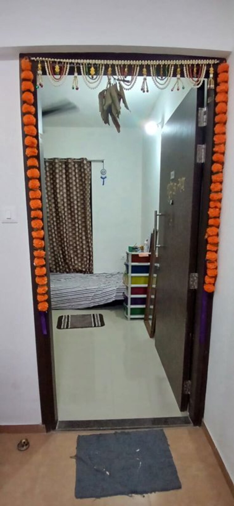 Bedroom, puraniks-tokyo-bay Studio 340 Sq.Ft. Apartment In Kasarvadavali Thane 9917506