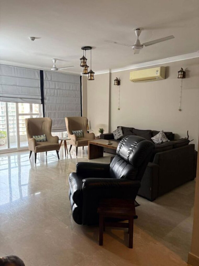 Living Room, parsvnath-exotica 3 Bedroom 2810 Sq.Ft. Apartment In Sector 53 Gurgaon 9917515