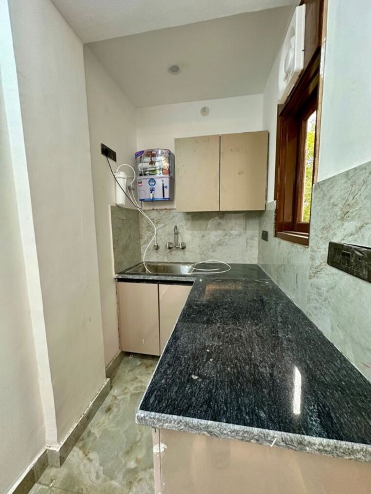 Kitchen, freedom fighters enclave 1 Bedroom 500 Sq.Ft. Builder Floor In Freedom Fighters Enclave Delhi 9917523