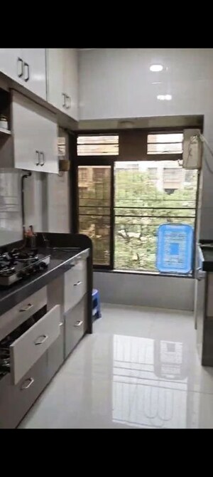 Kitchen in 1 BHK Apartment at Suchidham Complex, Goregaon East – for Rent