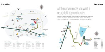 3 BHK Villa – Map Location View at Valmark City Ville, Bannerghatta Road - for Sale