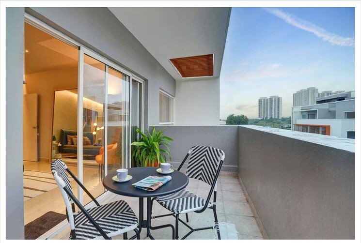 Balcony, valmark-city-ville 3 Bedroom 2298 Sq.Ft. Villa In Bannerghatta Road Bangalore 9917426