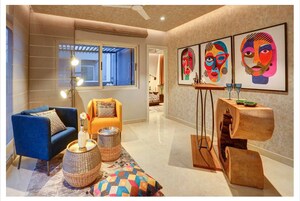 Living Room in 3 BHK Villa at Valmark City Ville, Bannerghatta Road – for Sale