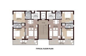 Floor Plan in 2 BHK Apartment at Dhalli – for Sale