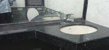 Bathroom in 3 BHK Apartment at Goyal Lakshchandi Heights, Goregaon East – for Rent