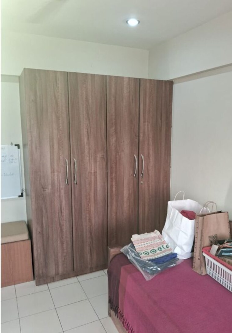 Bedroom, kumar-suraksha 3 Bedroom 1400 Sq.Ft. Apartment In Kondhwa Pune 8559144