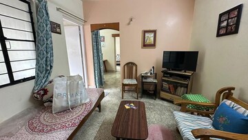 Living Room in 1 BHK Apartment at Baner – for Rent