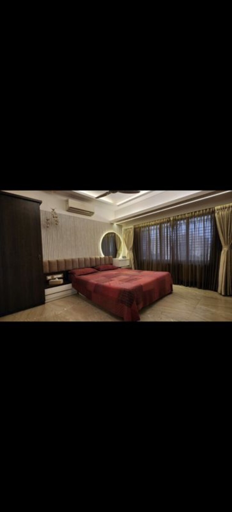 Bedroom, juhu-abhishek-chs-ltd 3 Bedroom 1800 Sq.Ft. Apartment In Andheri West Mumbai 9917744