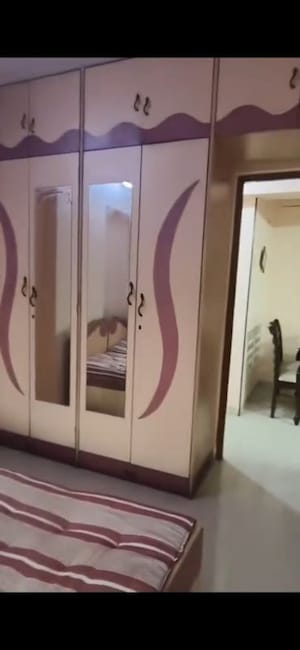 Bedroom in 2 BHK Apartment at Divya Smruthi, Malad West – for Rent