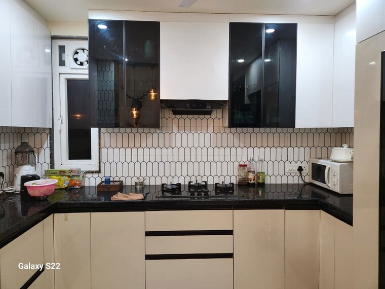 Kitchen, chattarpur 3 Bedroom 1200 Sq.Ft. Builder Floor In Chattarpur Delhi 9917768