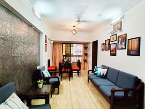 Living Room in 1 BHK Apartment at Saraf Chaudhary Nagar CHS, Kandivali East – for Rent