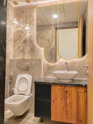 Bathroom in 4 BHK Apartment at SNN Clermont, Hebbal – for Rent