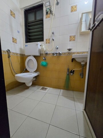 Bathroom in 1 BHK Apartment at Bhoomi Rock Avenue, Kandivali West – for Rent