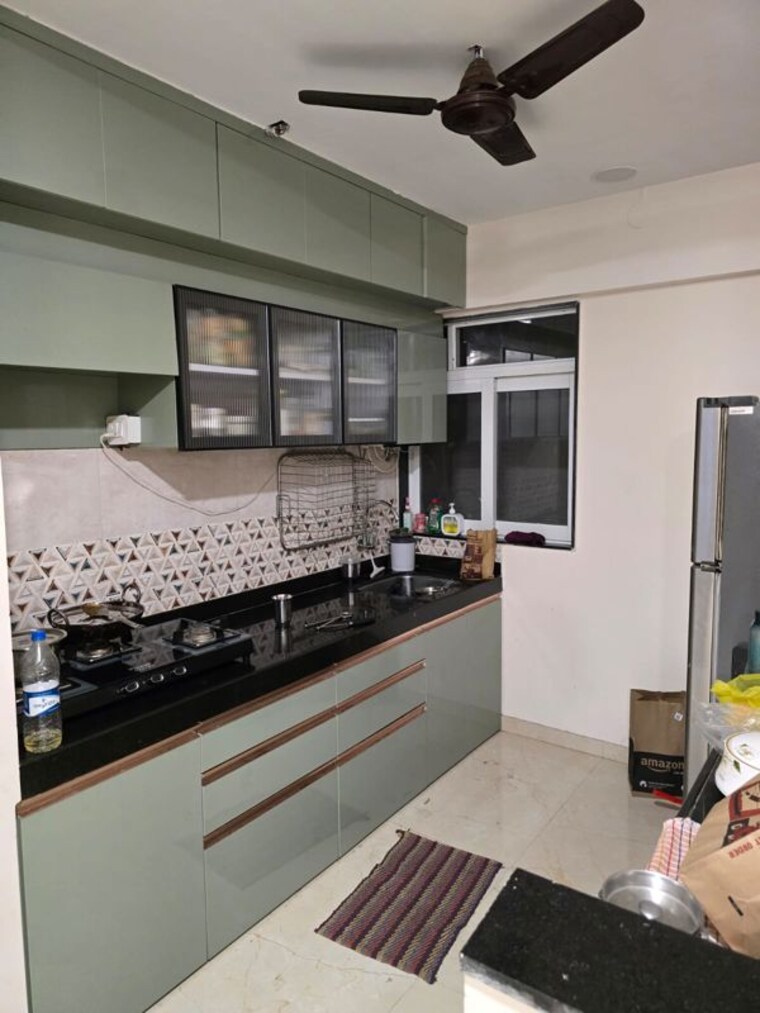 Kitchen, mahavir-square 2 Bedroom 794 Sq.Ft. Apartment In Manpada Thane 9917899