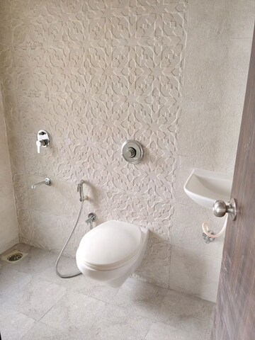 Bathroom in 2 BHK Apartment at UK Iridium Tower 2, Kandivali East – for Rent