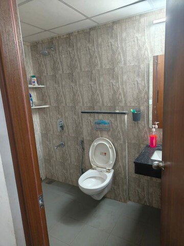 Bathroom in 3 BHK Apartment at Shapoorji Pallonji Joyville Gurgaon, Sector 102a – for Rent